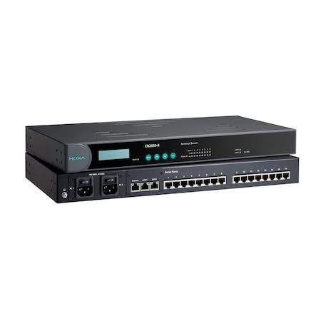 Moxa 8Port Terminal Server, Dual 10/100M Eth., Rs-232/422/485, Rj-45, Cn2650-8 CN2650-8